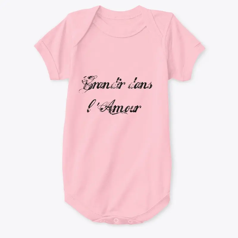 Body enfant "Grandir dans l'amour"